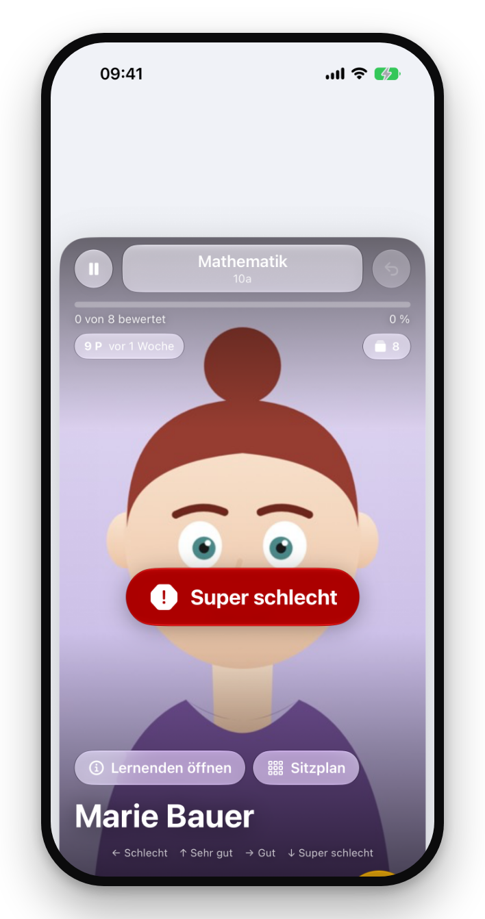 Per Swipe bewerten. (Bild 4 von 4)