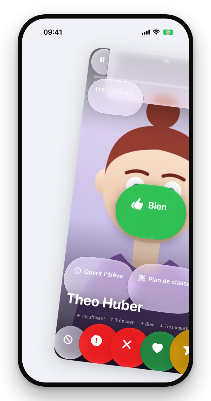 Évaluez d'un swipe. (Bild 2 von 4)