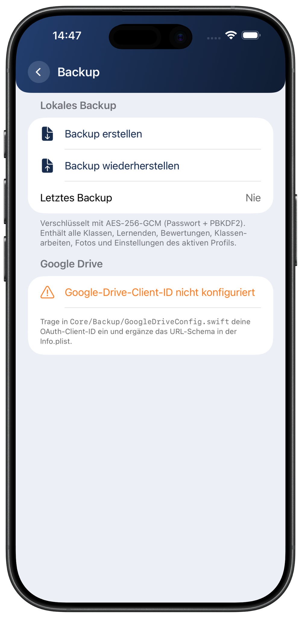 Beschreibung Slide 1